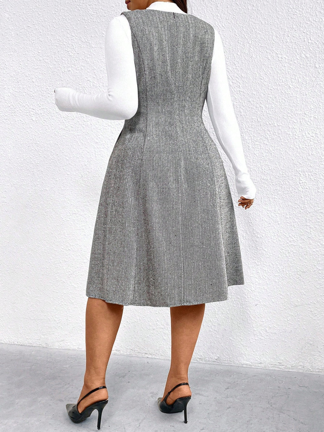 Rochie SHEIN, gri