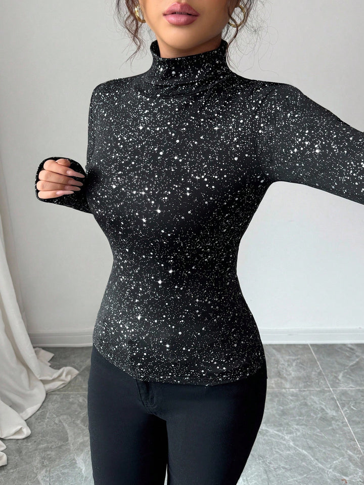 SHEIN blúz, fekete