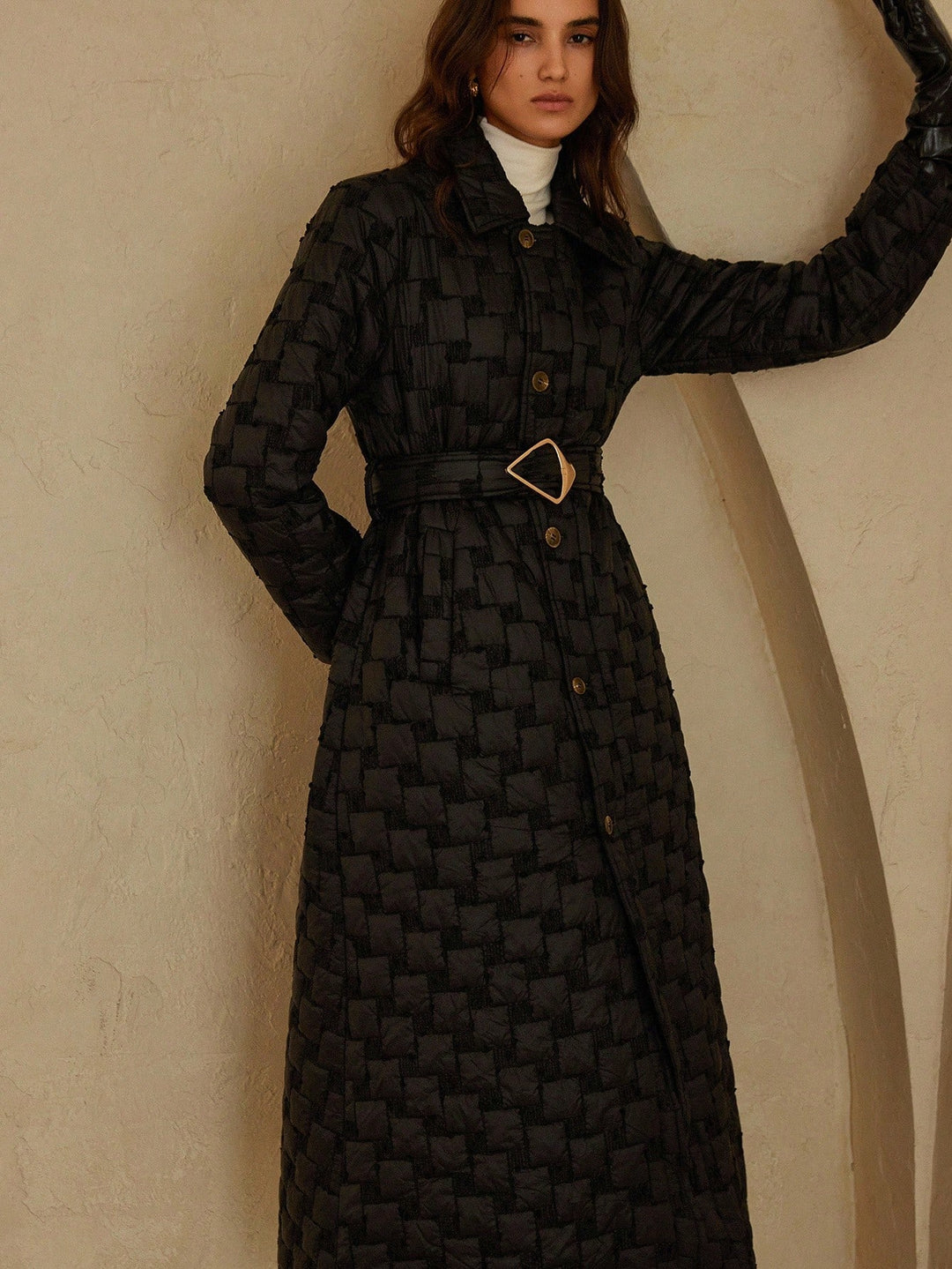 Palton Shein, Negru