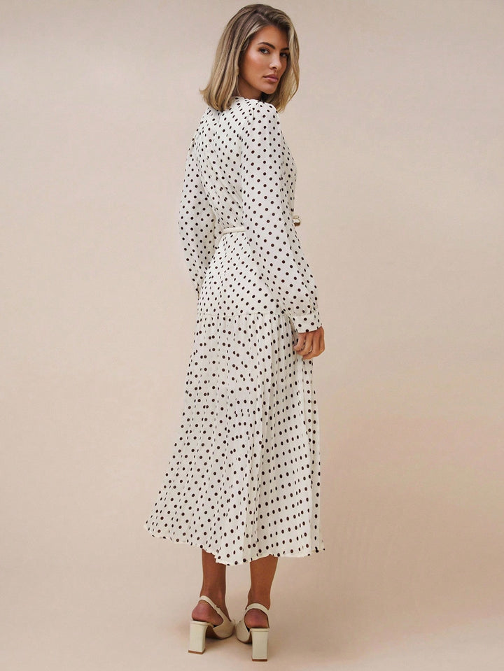 SHEIN maxi ruha, bézs