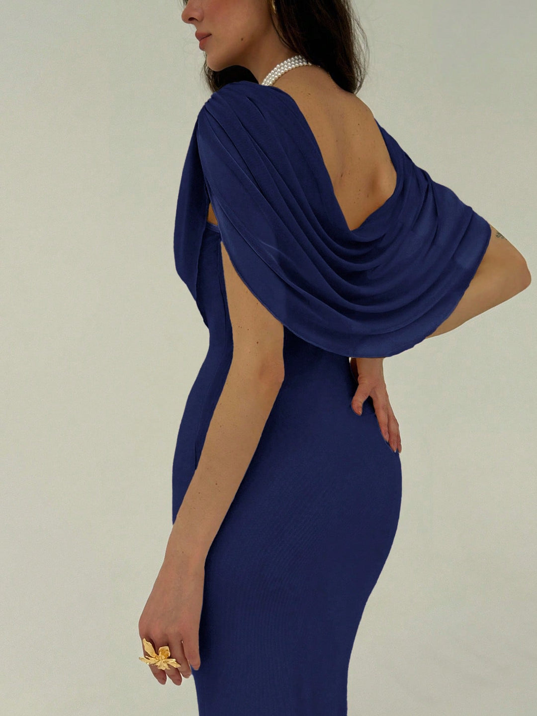 Rochie maxi SHEIN, albastru