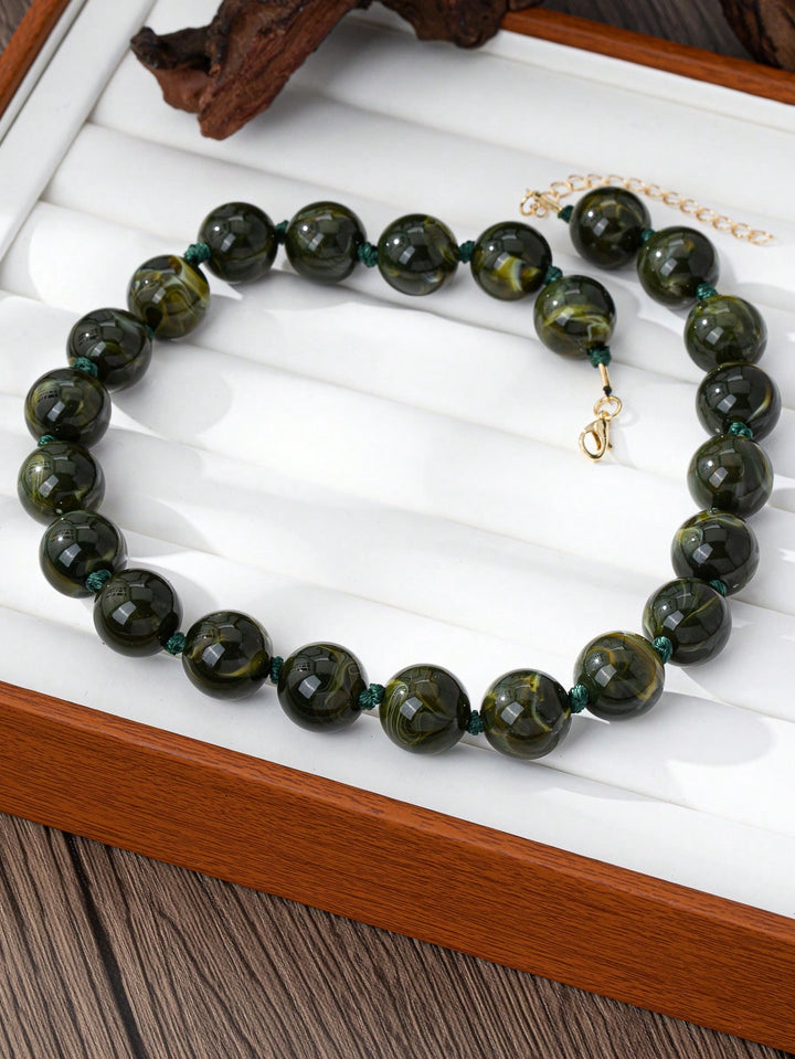 Colier SHEIN, verde