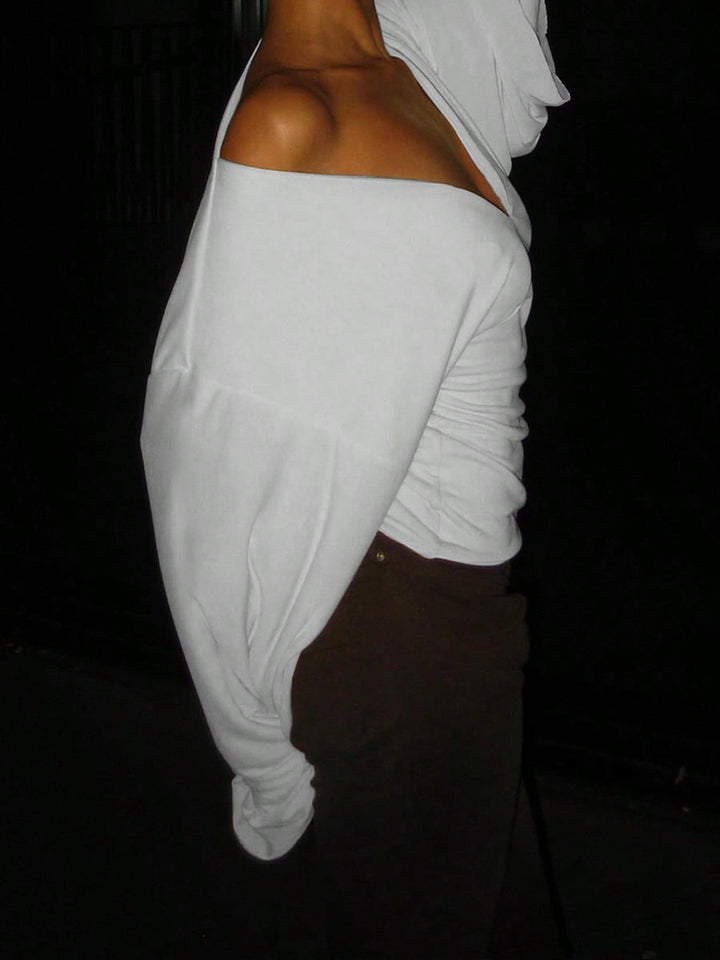 Top SHEIN, alb