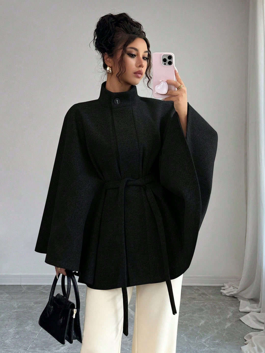 Palton SHEIN, negru