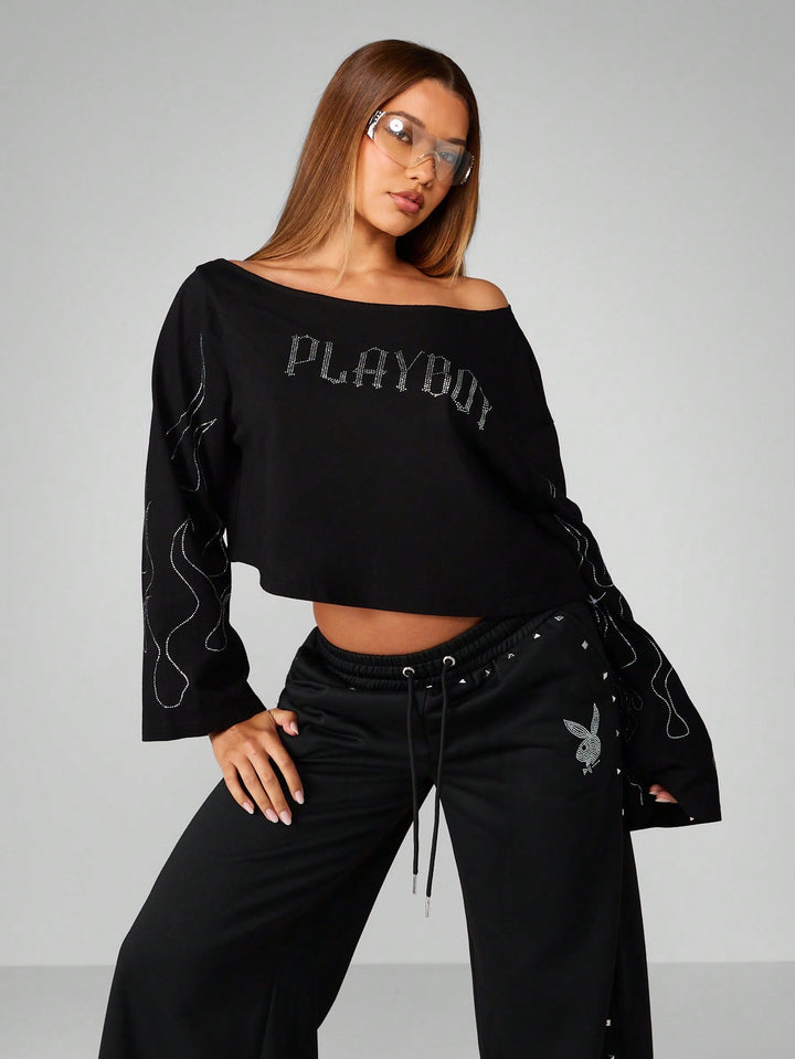 SHEIN fekete póló