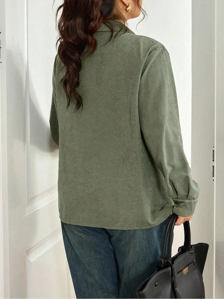 Shein Curve+ ing, zöld