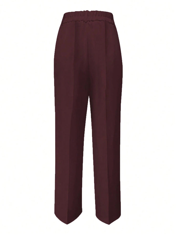 Pantaloni SHEIN, vișiniu
