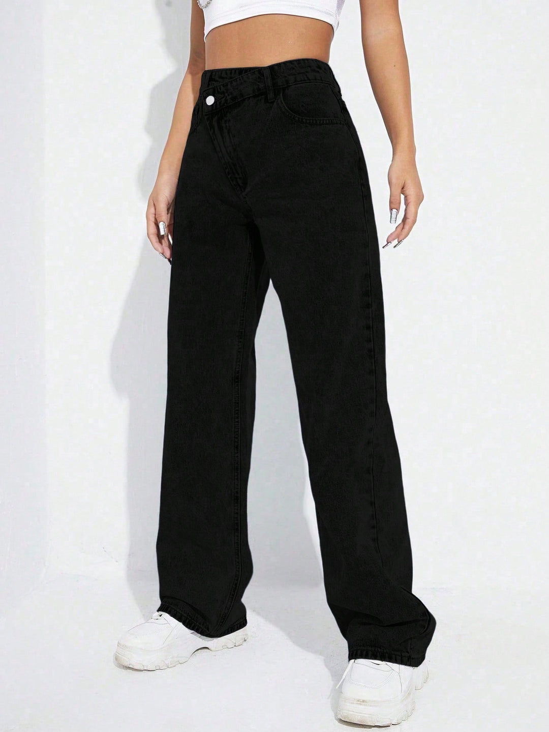 Jeans SHEIN, negru