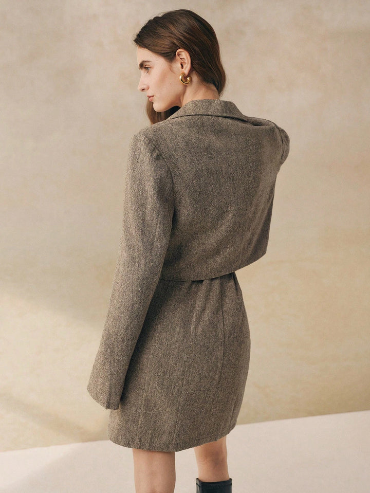 SHEIN együttes, bézs