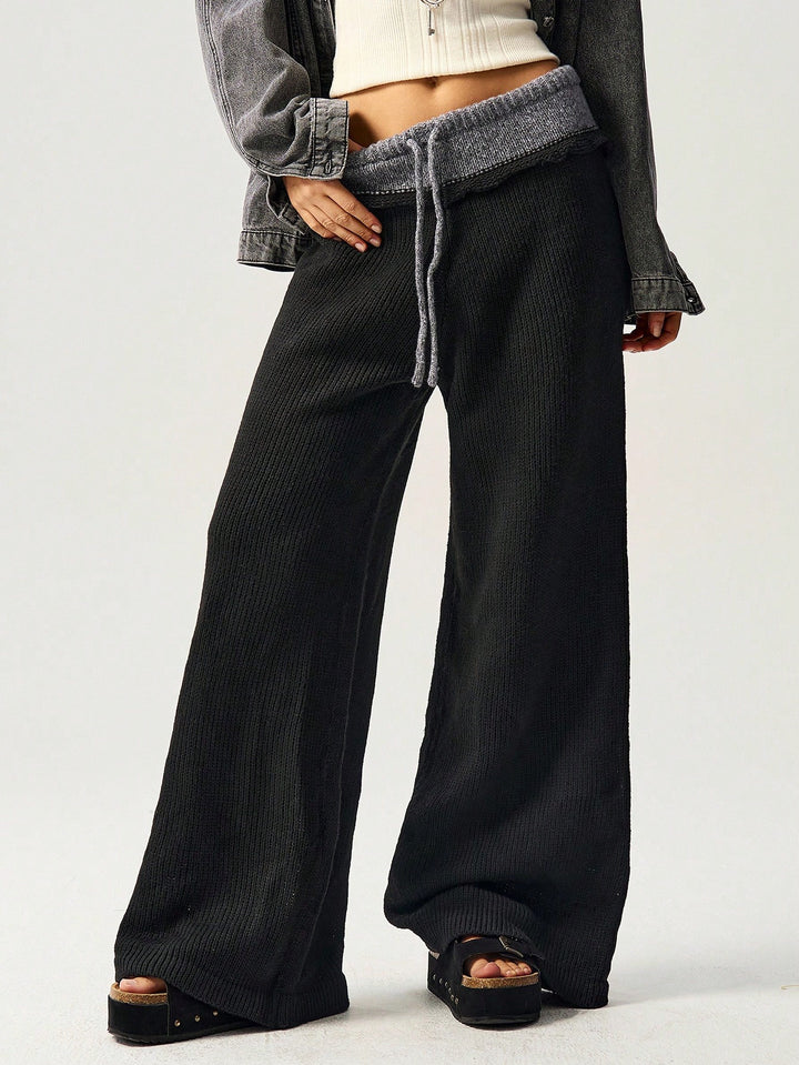 Pantaloni SHEIN, negru