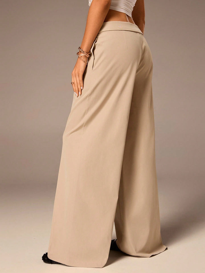 Pantaloni SHEIN, crem