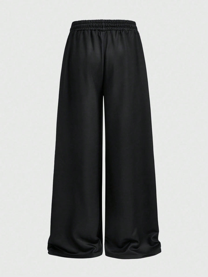 Pantaloni de trening SHEIN, negru