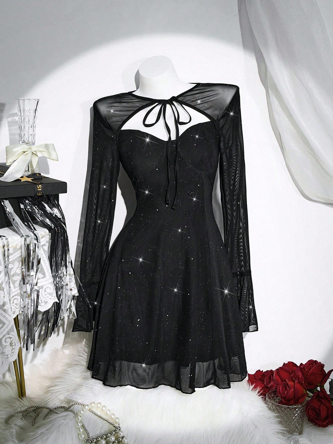 Rochie mini Shein, negru