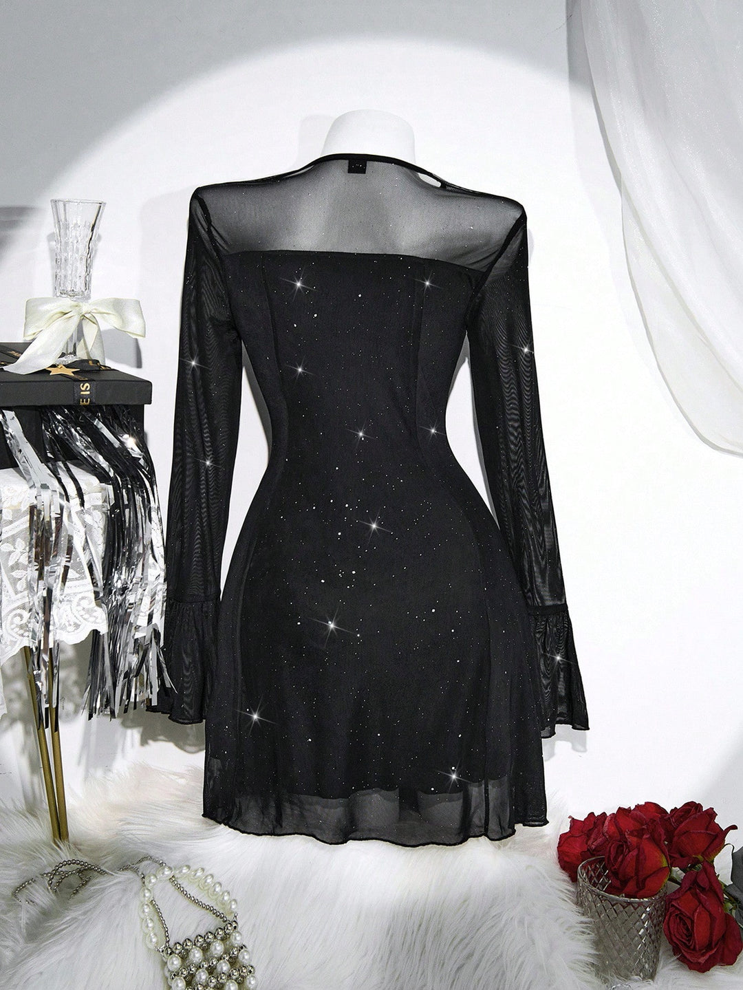 Rochie mini Shein, negru