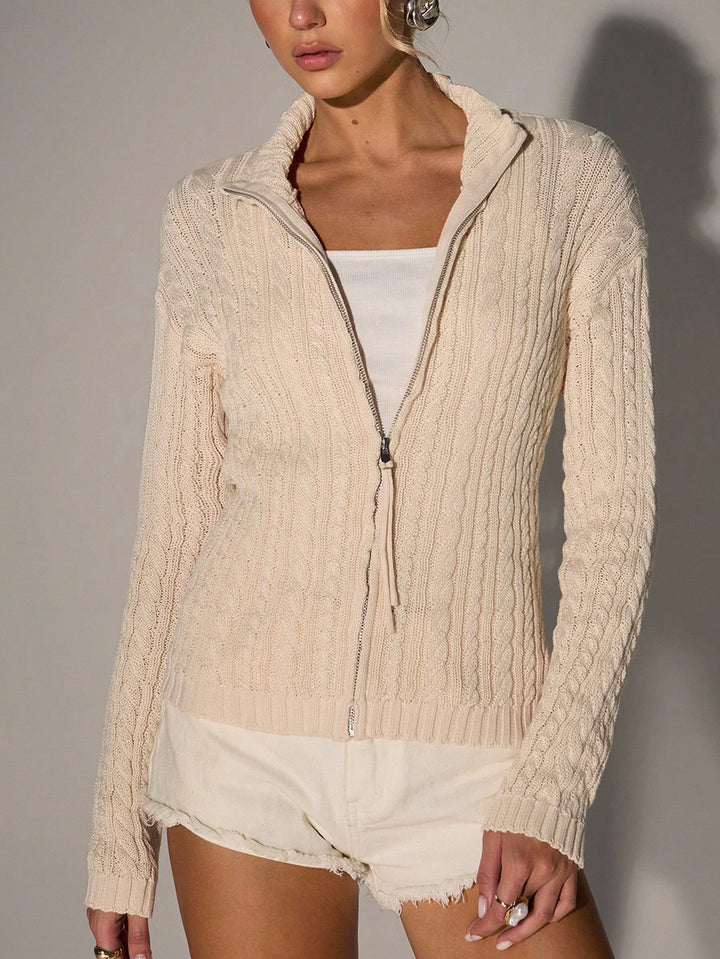 Cardigan SHEIN, bej