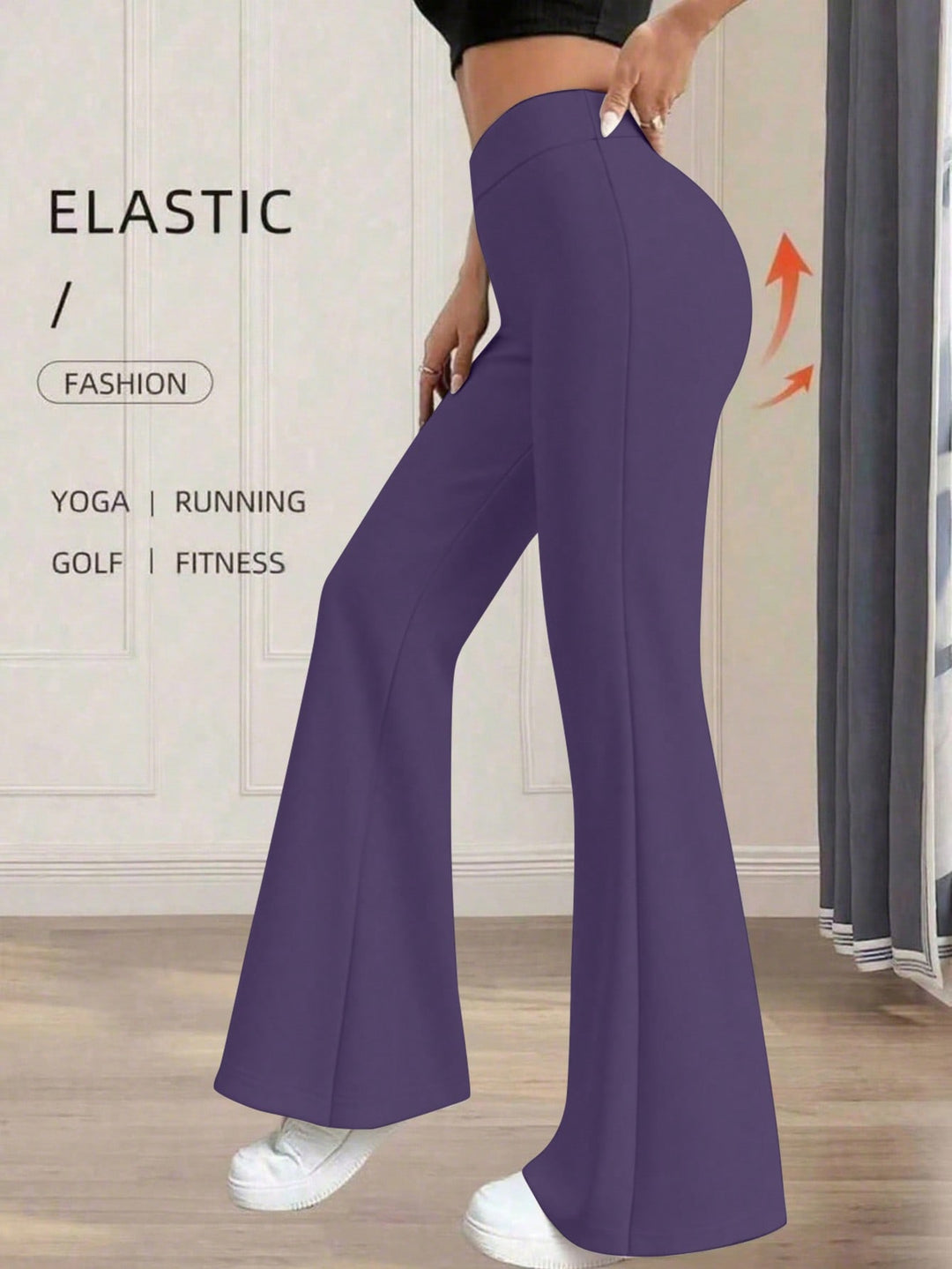 Pantaloni SHEIN, mov