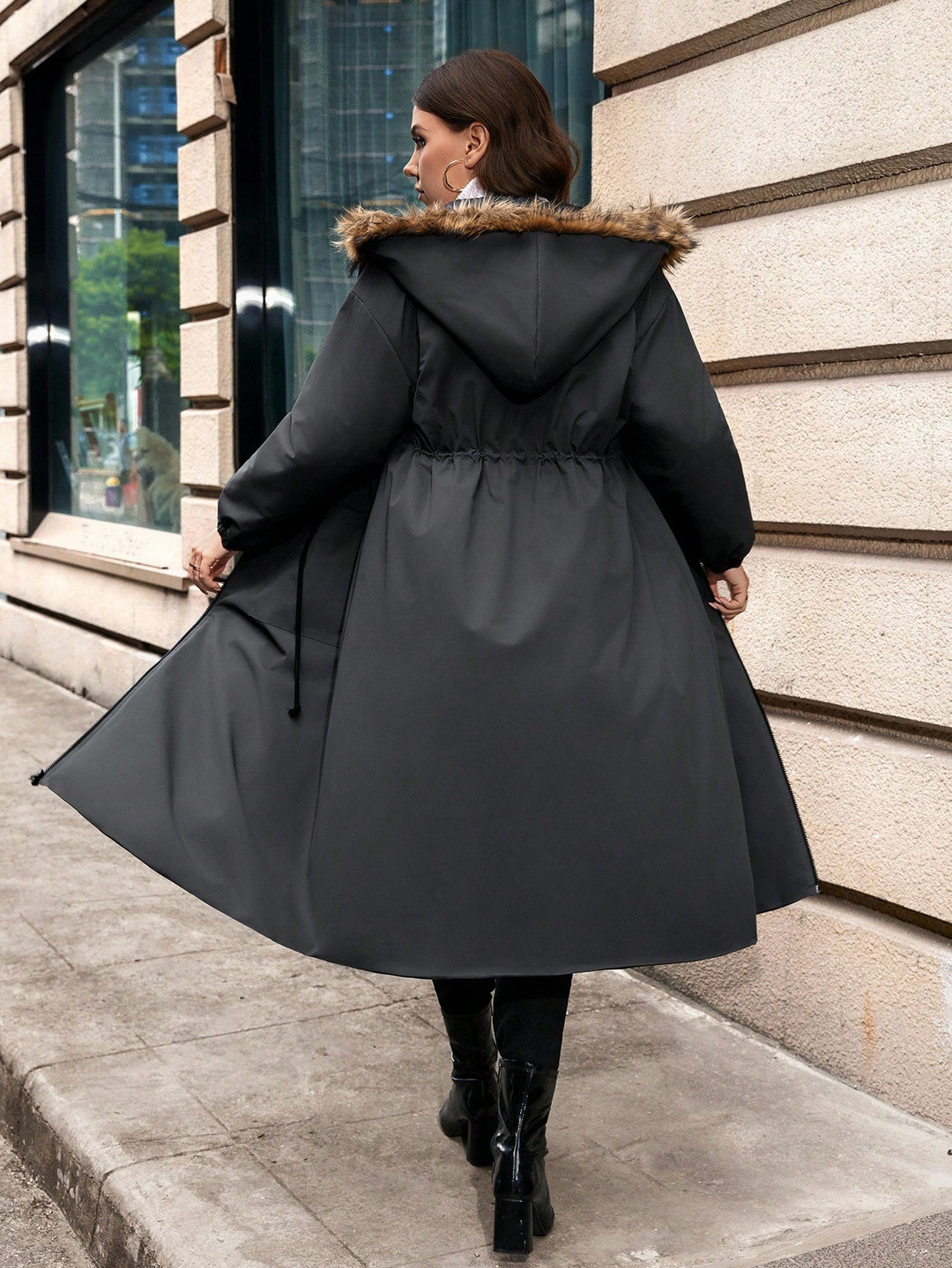 Palton SHEIN, negru