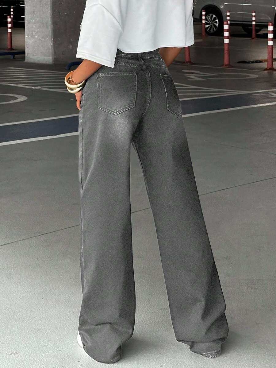 Jeans SHEIN, gri
