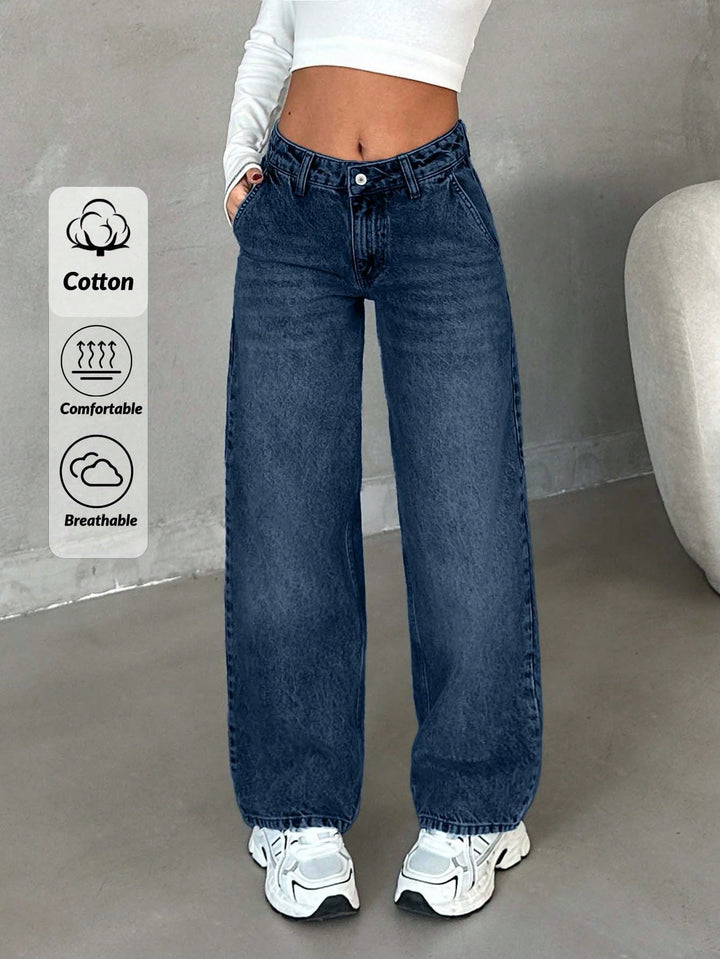 Jeans SHEIN, albastru