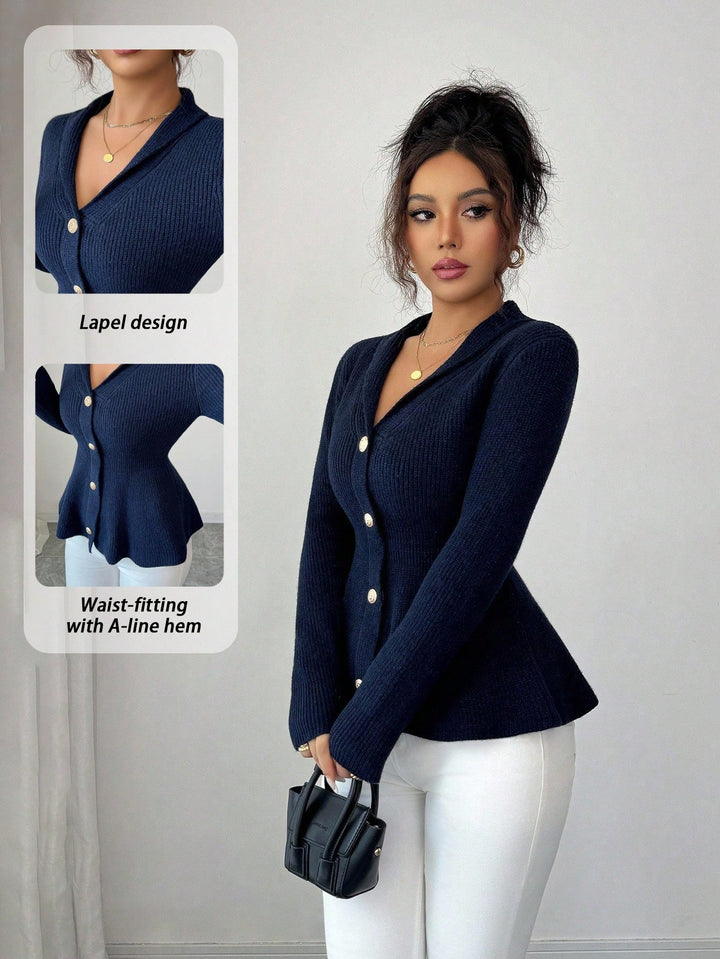 Cardigan SHEIN, albastru