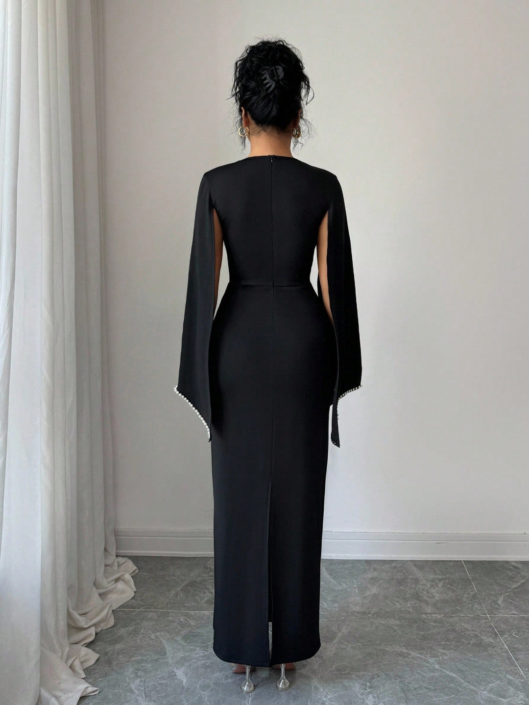 Rochie maxi SHEIN, negru