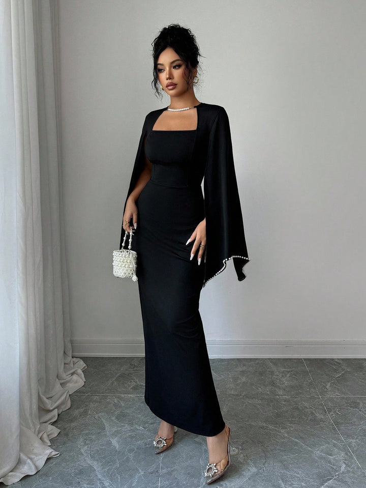 Rochie maxi SHEIN, negru