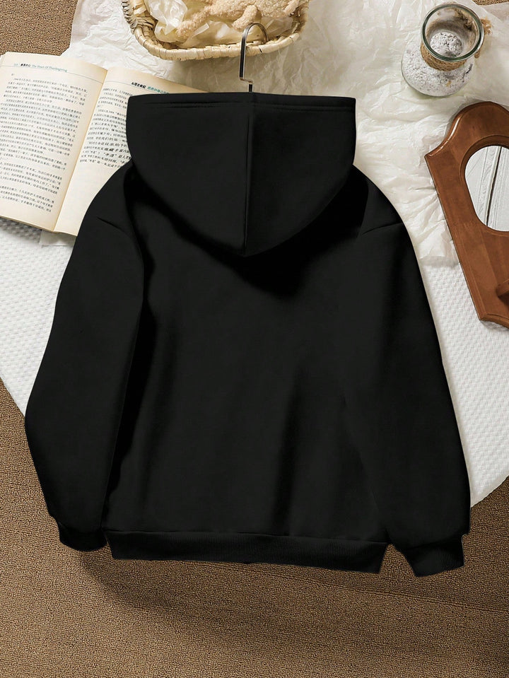 Hanorac SHEIN, negru