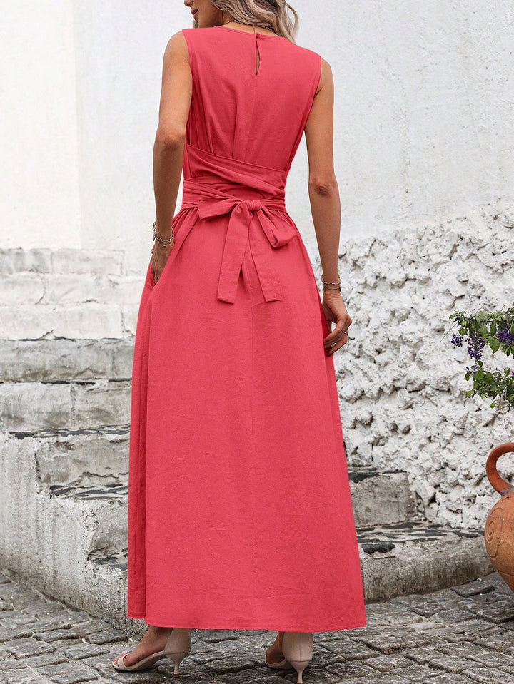 Rochie maxi SHEIN, roșu
