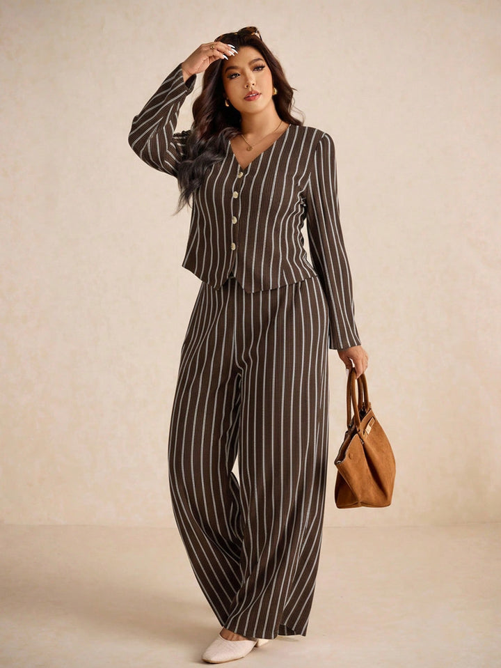 SHEIN együttes, barna