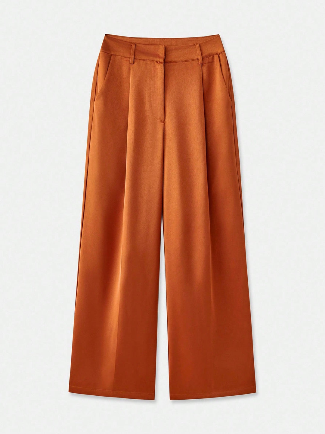 Pantaloni SHEIN, maro