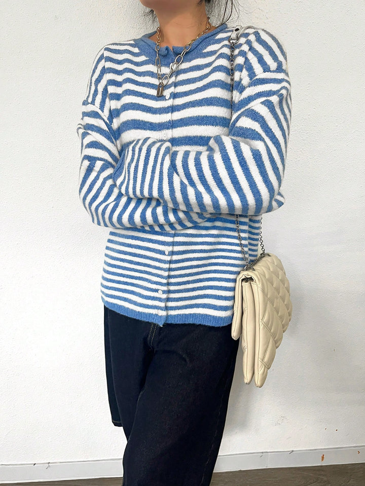Kardigán SHEIN, kék