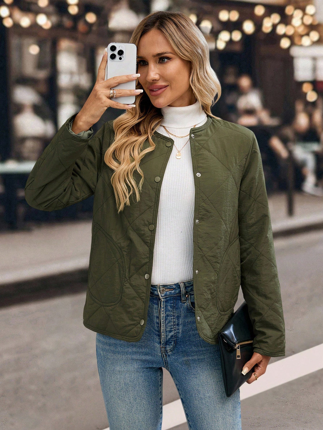 Dzseki SHEIN, khaki
