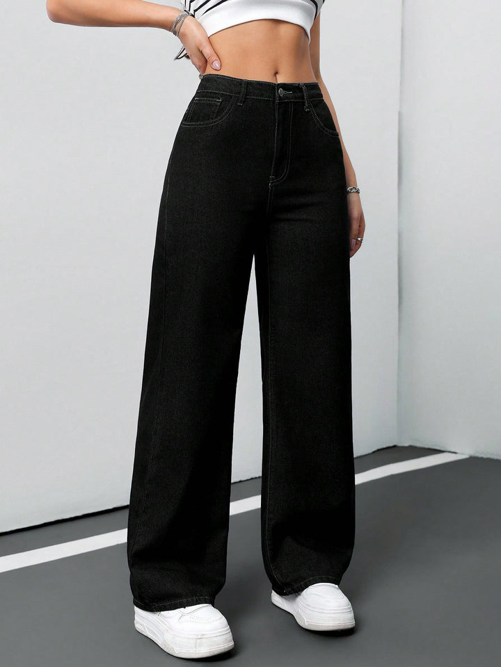 Jeans SHEIN, negru