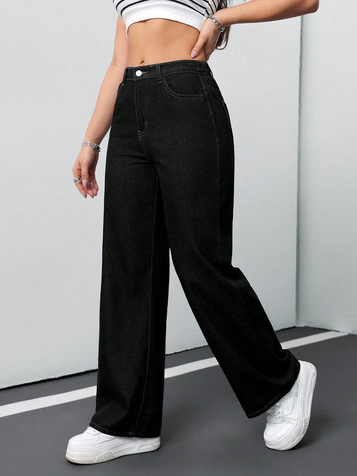 Jeans SHEIN, negru