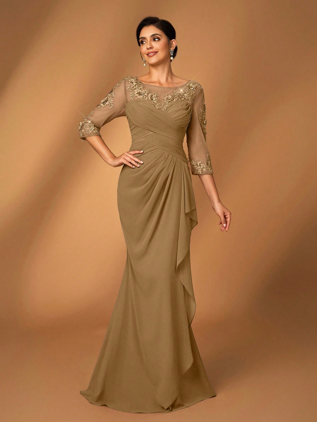 Rochie SHEIN, bej