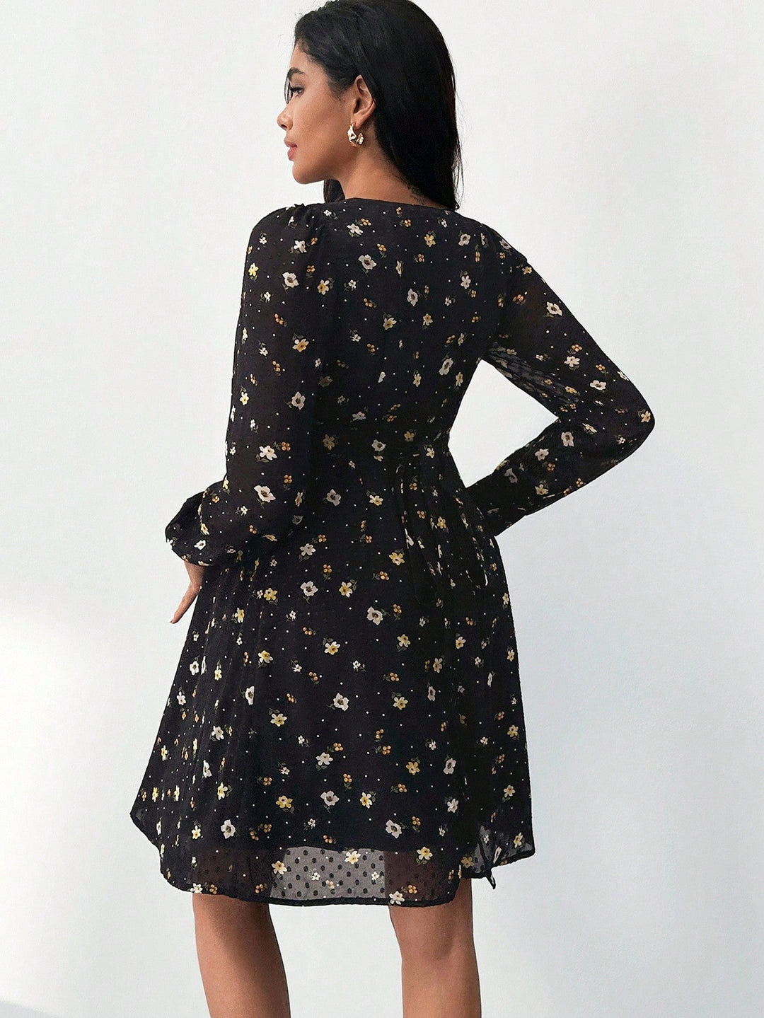 SHEIN miniruha, fekete