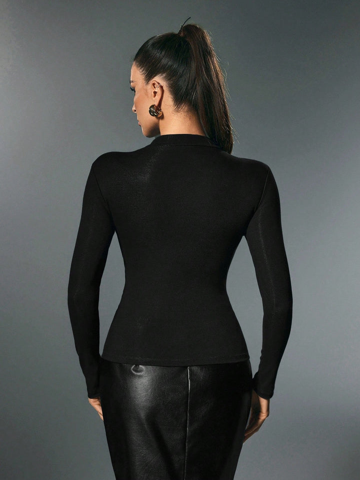 SHEIN blúz, fekete