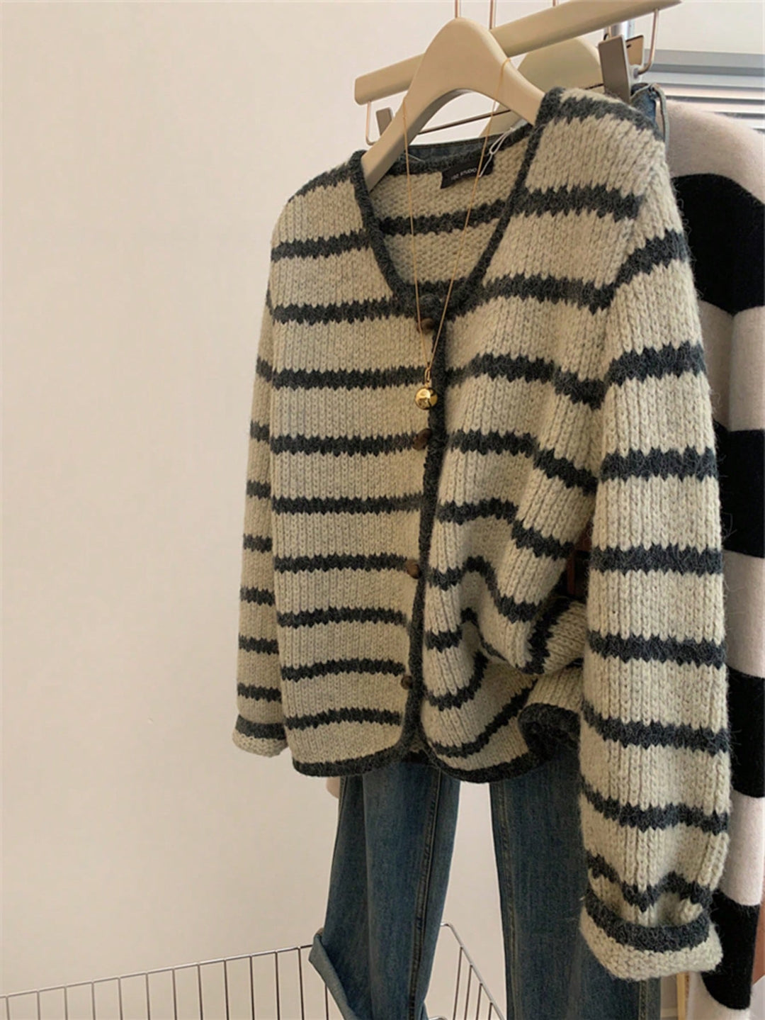 Cardigan SHEIN, albastru