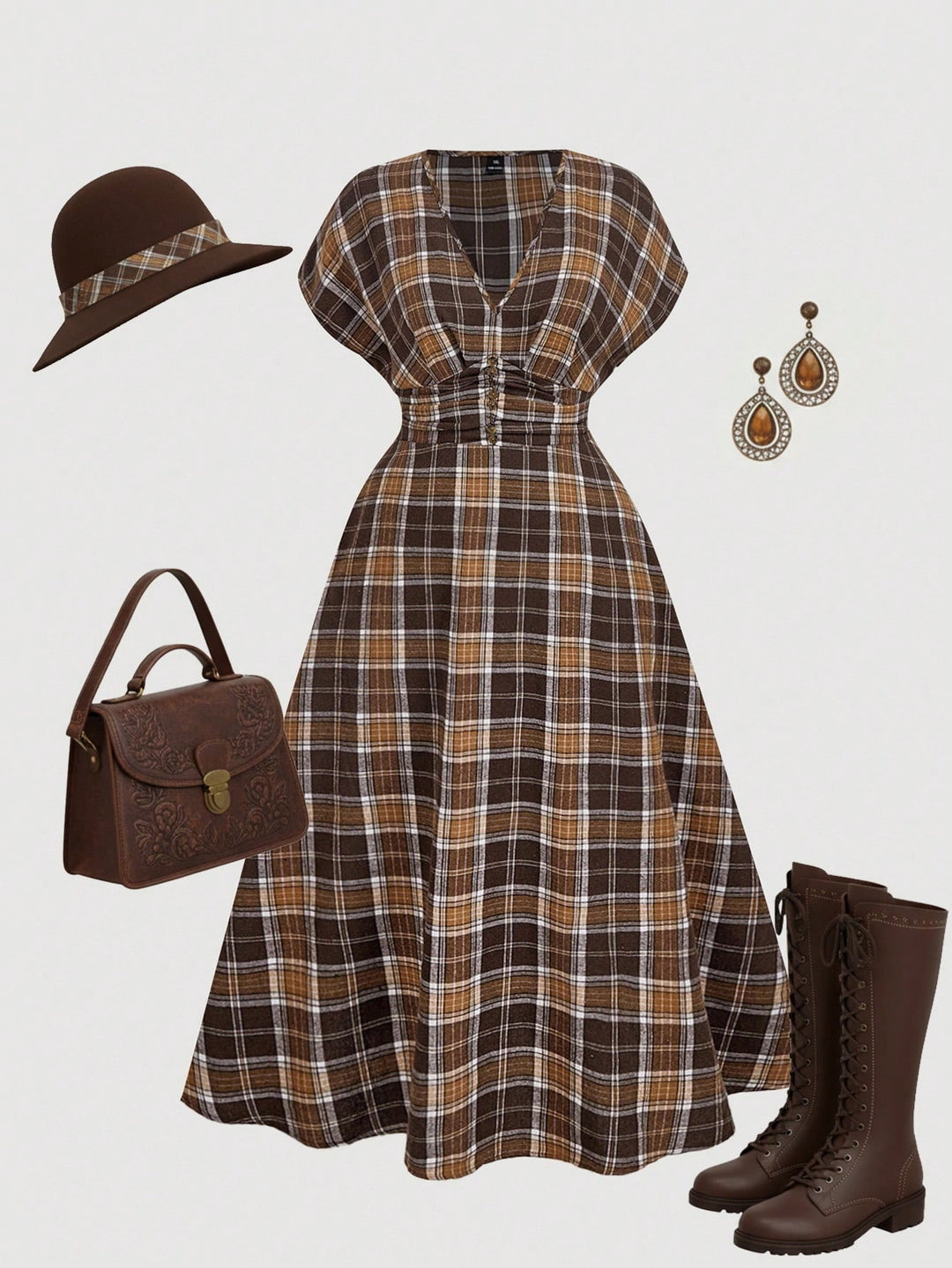 Rochie SHEIN, maro