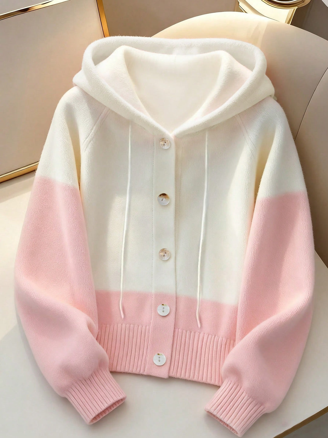 Cardigan SHEIN, alb