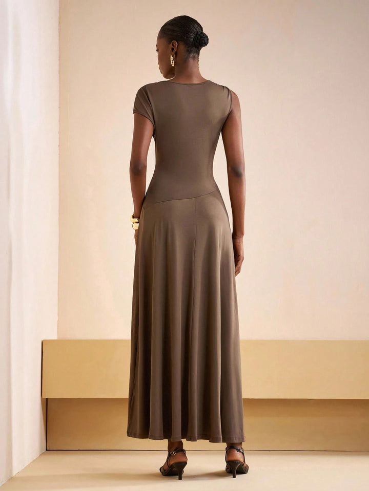 Rochie maxi Shein, maro