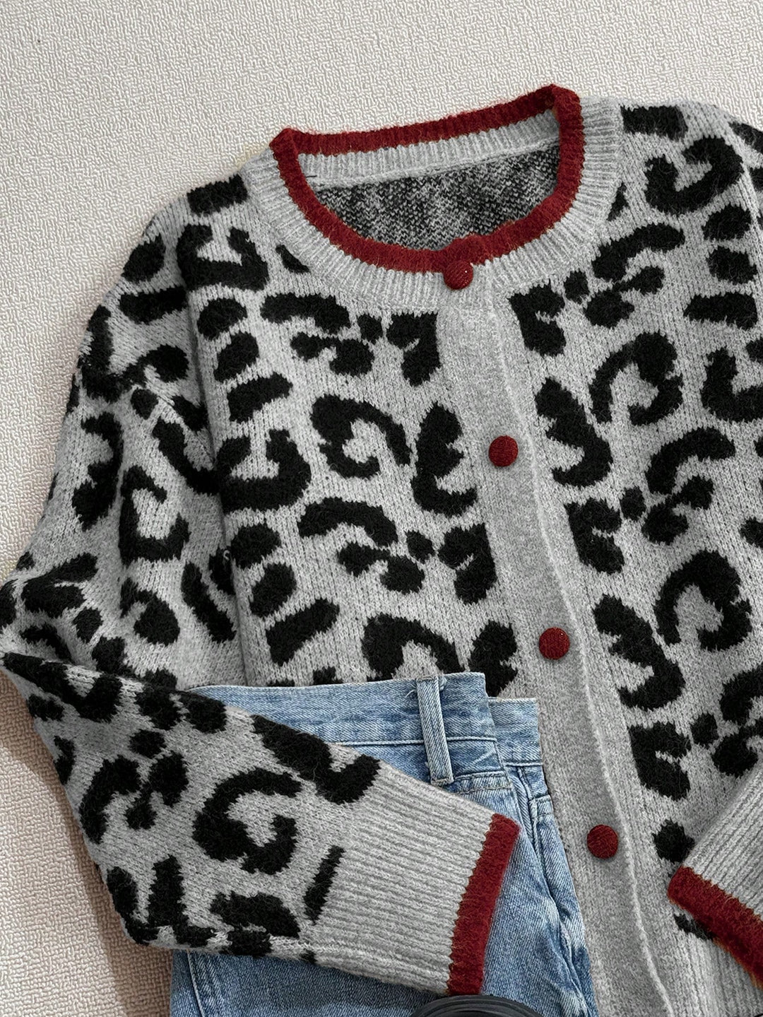 Cardigan SHEIN, gri