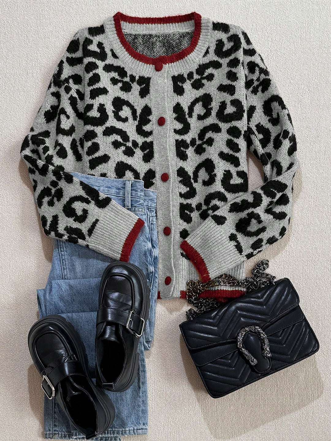 Cardigan SHEIN, gri
