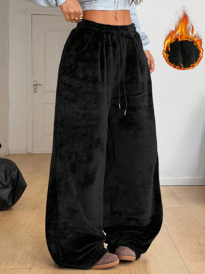 Pantaloni SHEIN, negru
