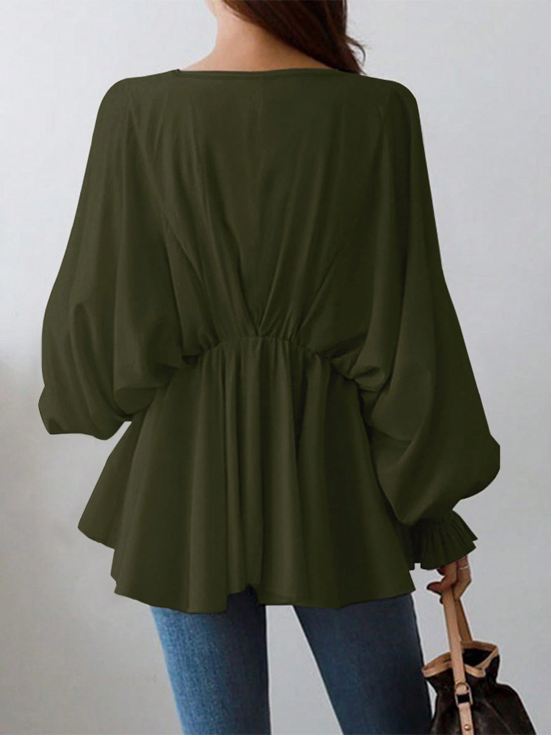 Bluză SHEIN, verde