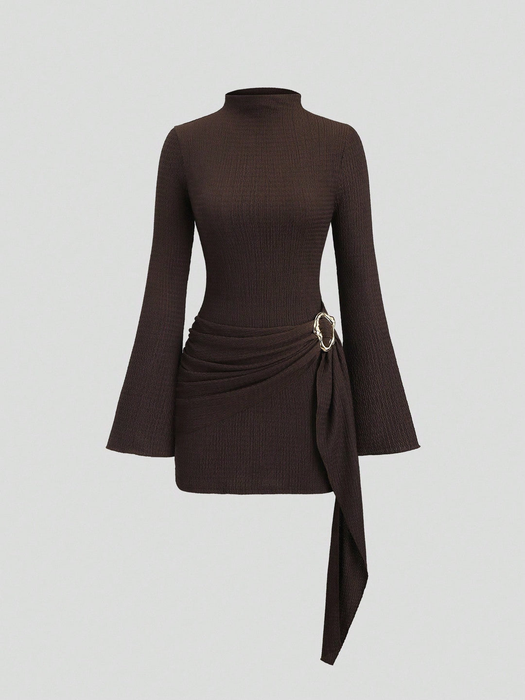 Rochie scurtă SHEIN, maro