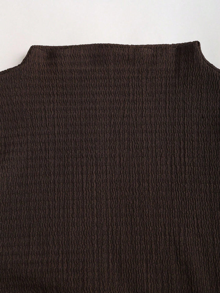 Rochie scurtă SHEIN, maro