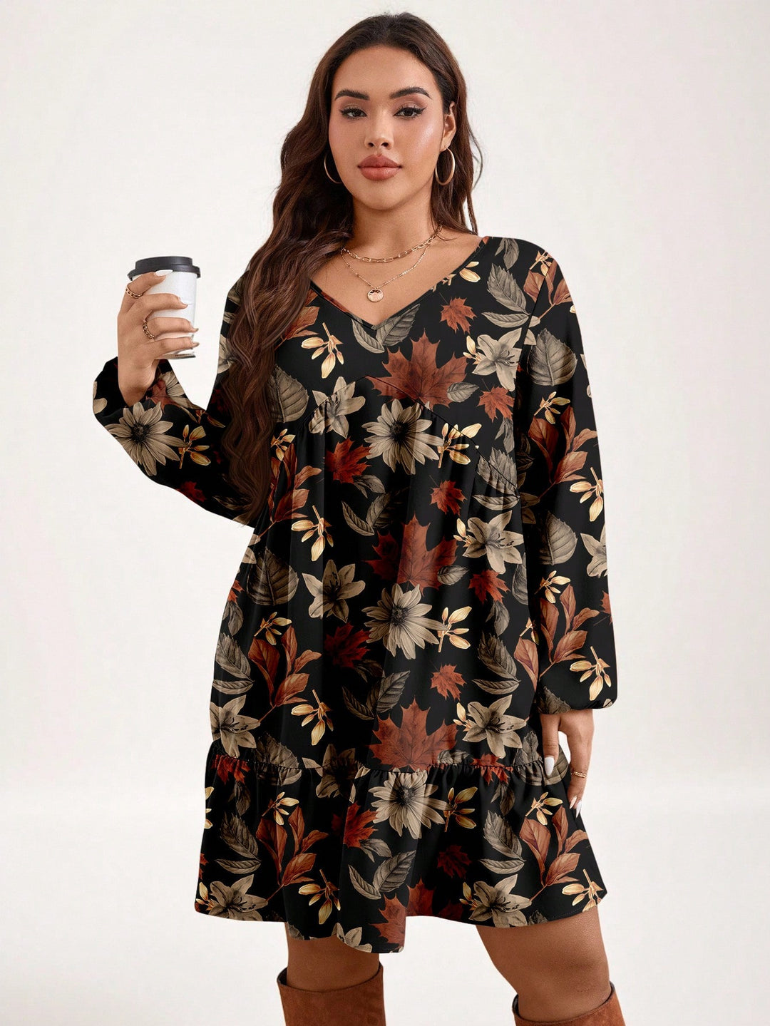 Rochie SHEIN, mix culori