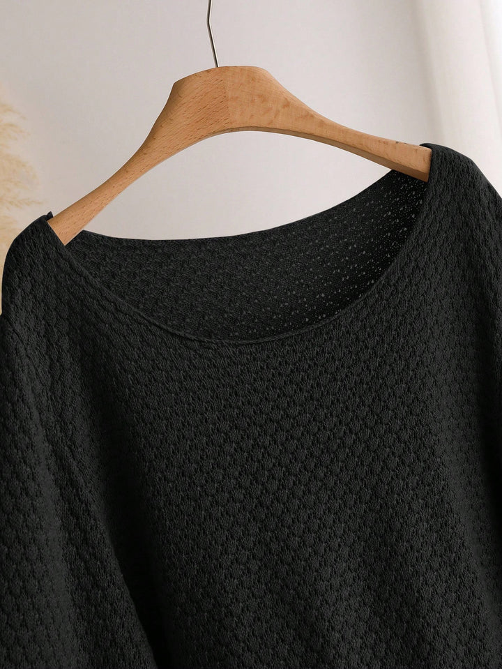 Pulover SHEIN, negru