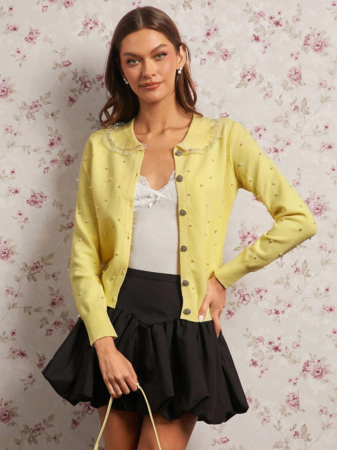 Pulover SHEIN, galben